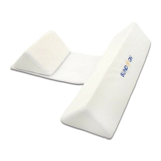 Adjustable baby support wedge (Color: White)