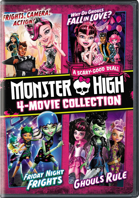 Monster High, 4-Movie Collection DVD