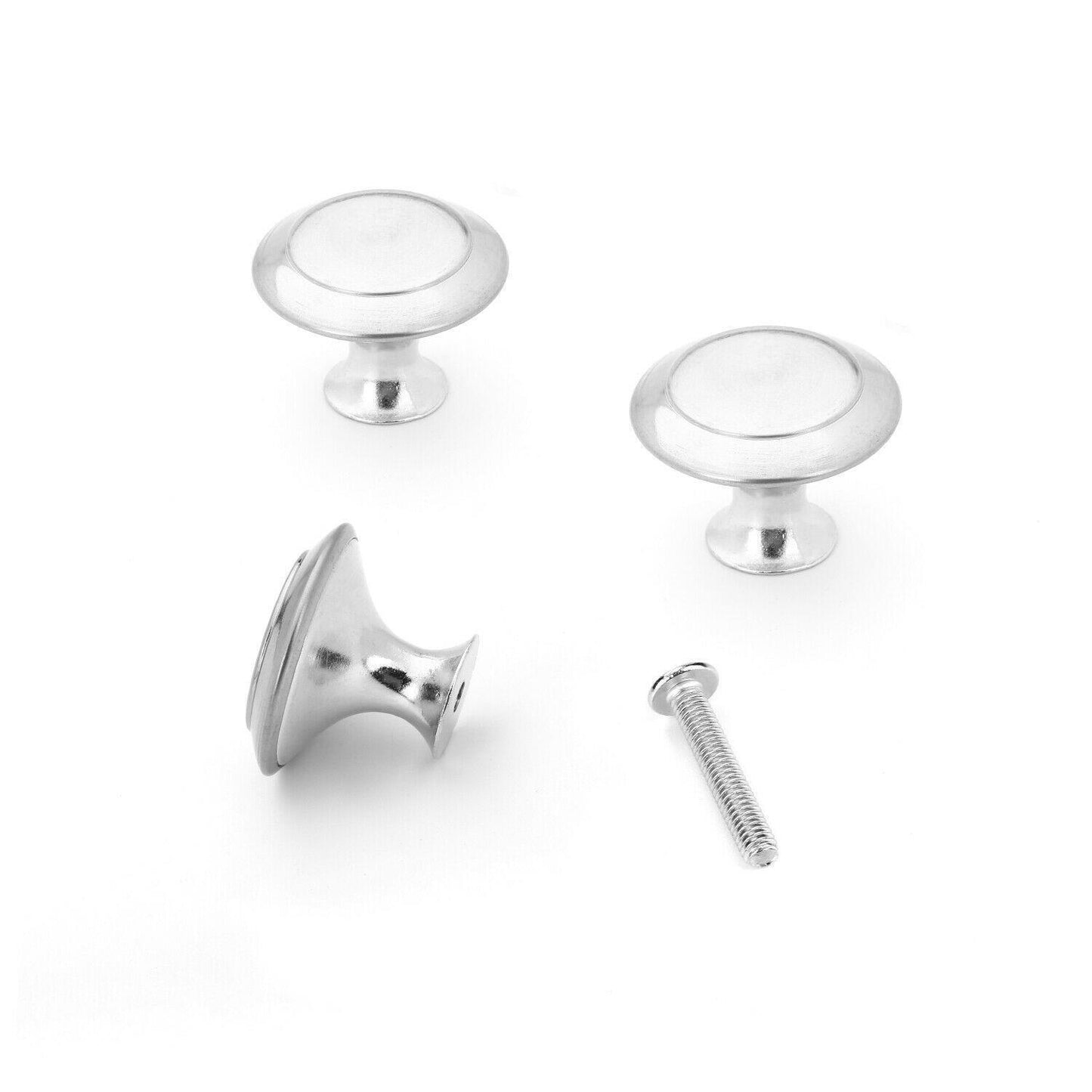 40PCS Stainless Steel Door Knobs Cabinet Handles