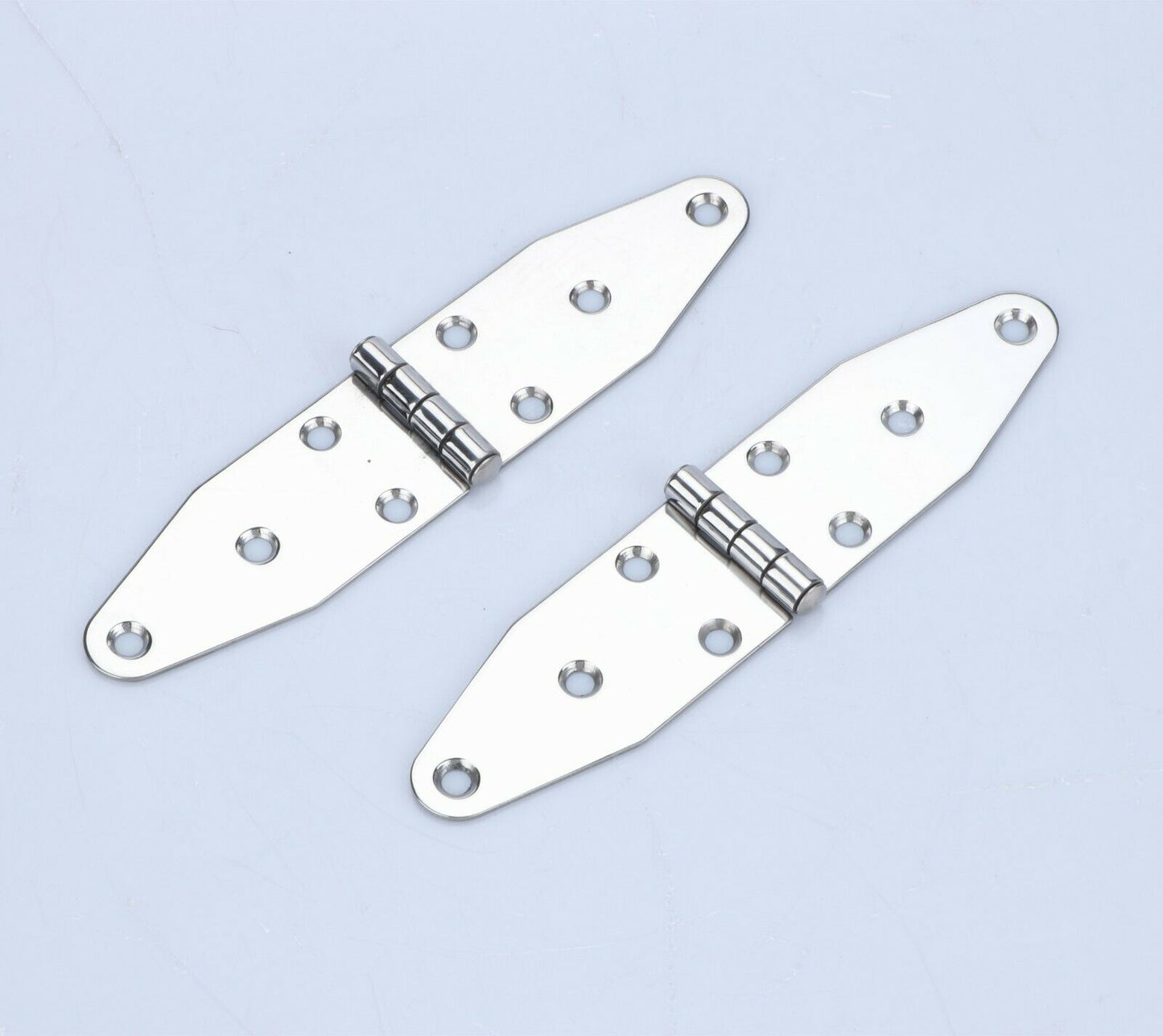 2pcs Marine Stainless Steel Mirror Polished Door Hinge