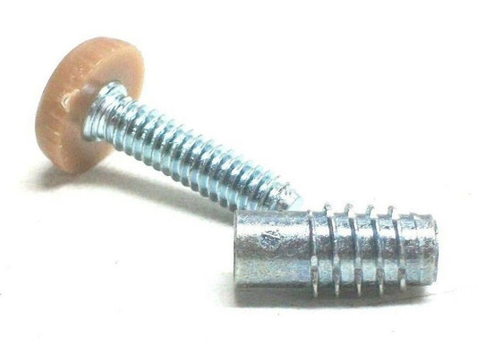 Set of 24 furniture levelers, with 5/8" nuts