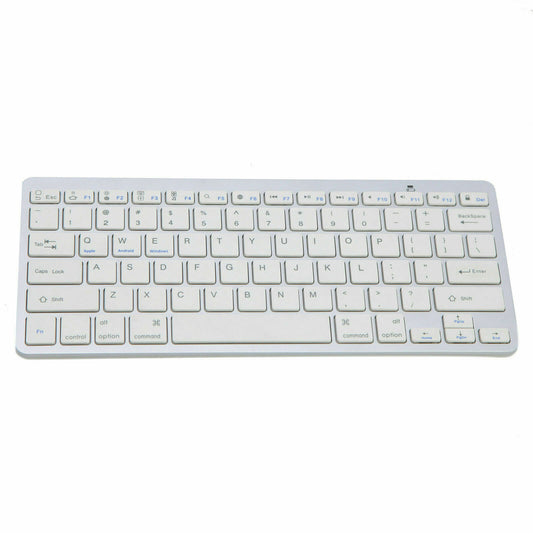 Wireless Bluetooth keyboard, Colour: White