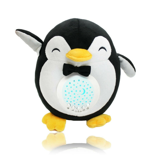 Rechargeable toy pacifier with songs, design: Penguin