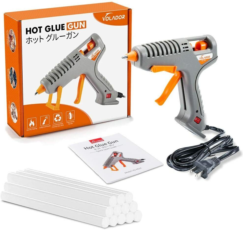 60W hot melt glue tool with 12 sticks