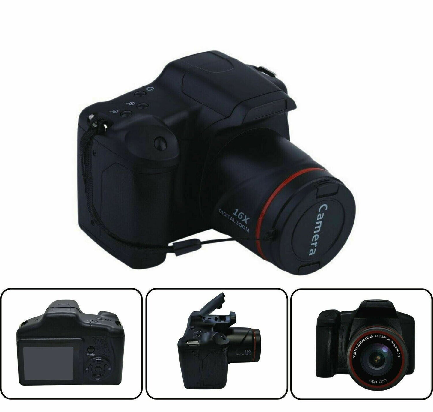 Digital camera 3.0 inch LCD screen