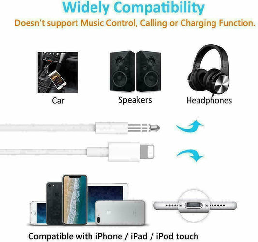 Multifunctional Cell Phone Audio Adapter Auxiliary Cable