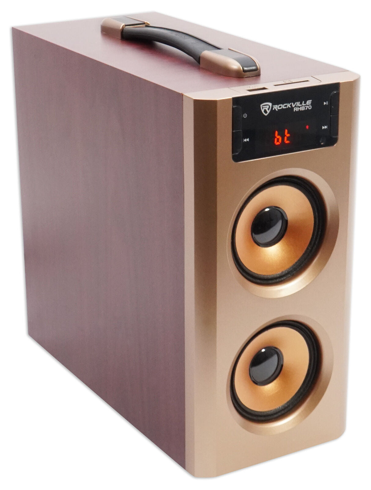 Speaker system with Bluetooth/USB/FM