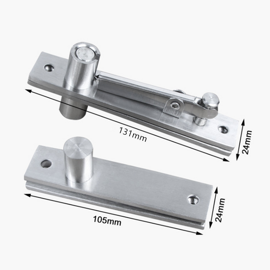 360° Rotation Concealed Door Pivot Hinge, Stainless Steel