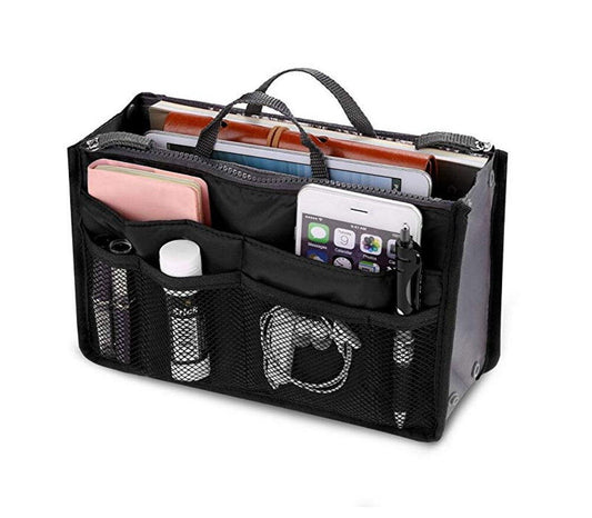 Women's Travel Tote Bag Organizer, Color (Black)