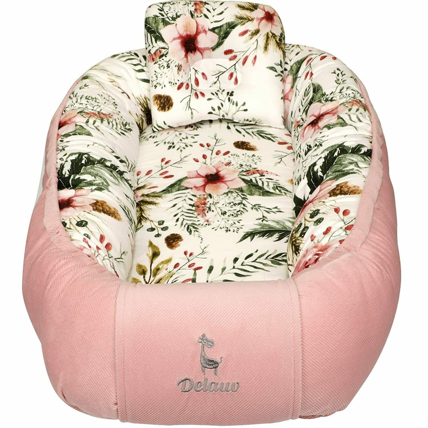 Baby lounger bed (flower-2)