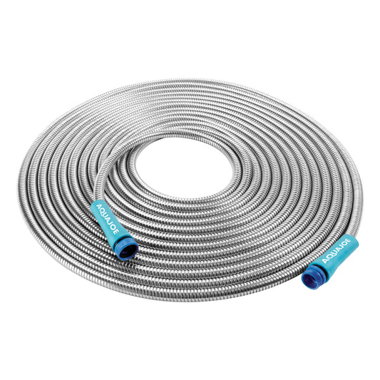 1/2" Heavy Duty Stainless Steel Garden Hose - 50'