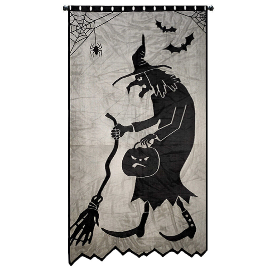 Witch Curtain for Halloween Decoration 69x70