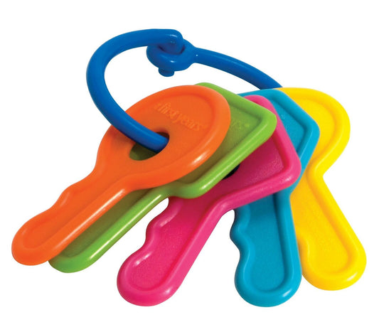 Teether for babies, design: keys