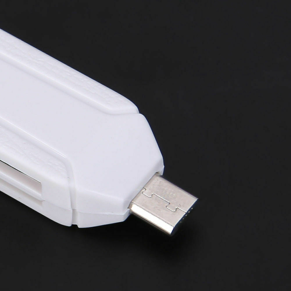 2 in 1 USB 2.0 Micro USB OTG SD/TF Flash Card Reader