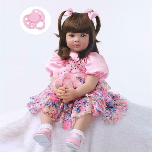 24" toy doll with pacifier