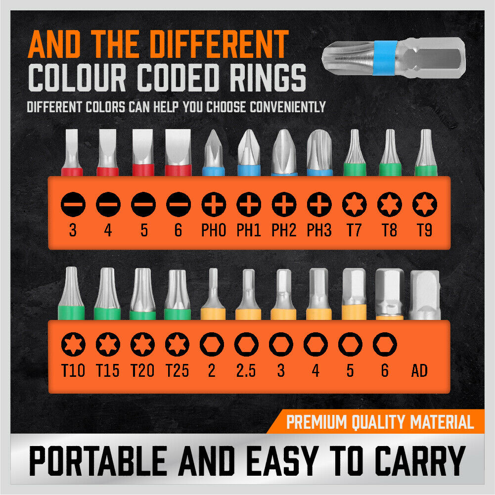 23 in 1 precision screwdriver set