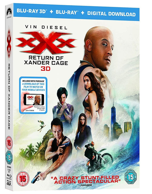 xXx - The Return of Xander Cage (Blu-Ray)