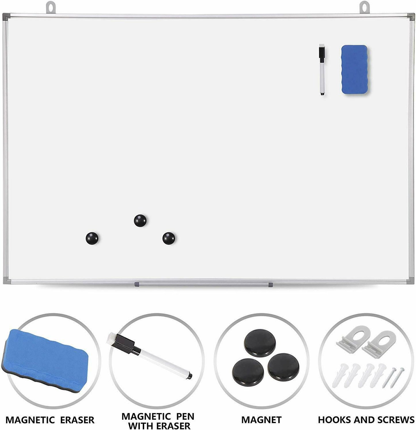 36" x 24" Magnetic Dry Erase Board