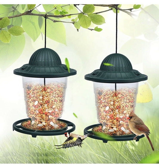 2 Pack Garden Bird Feeders