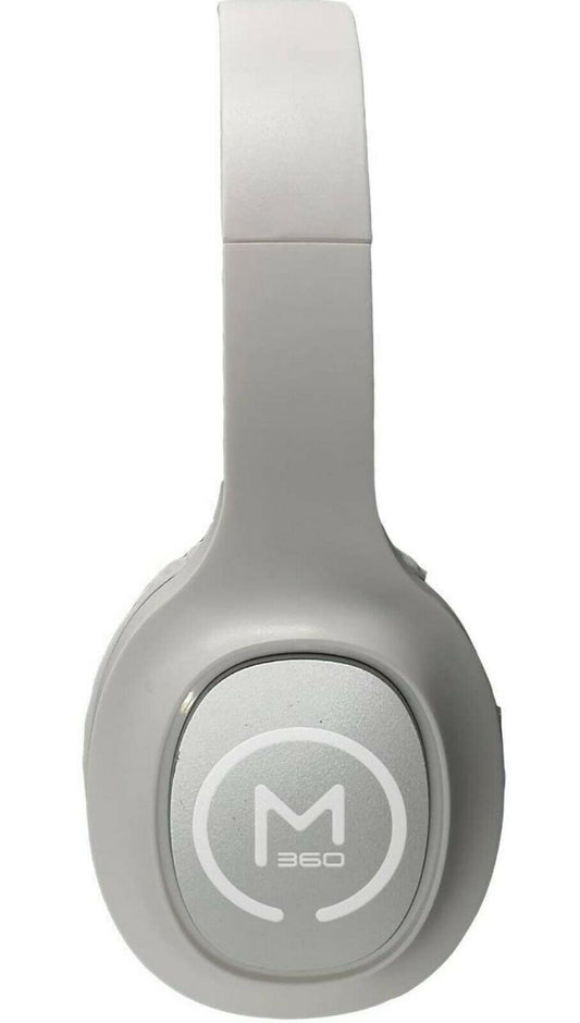 Wireless headphones with built-in microphone, Colour: White