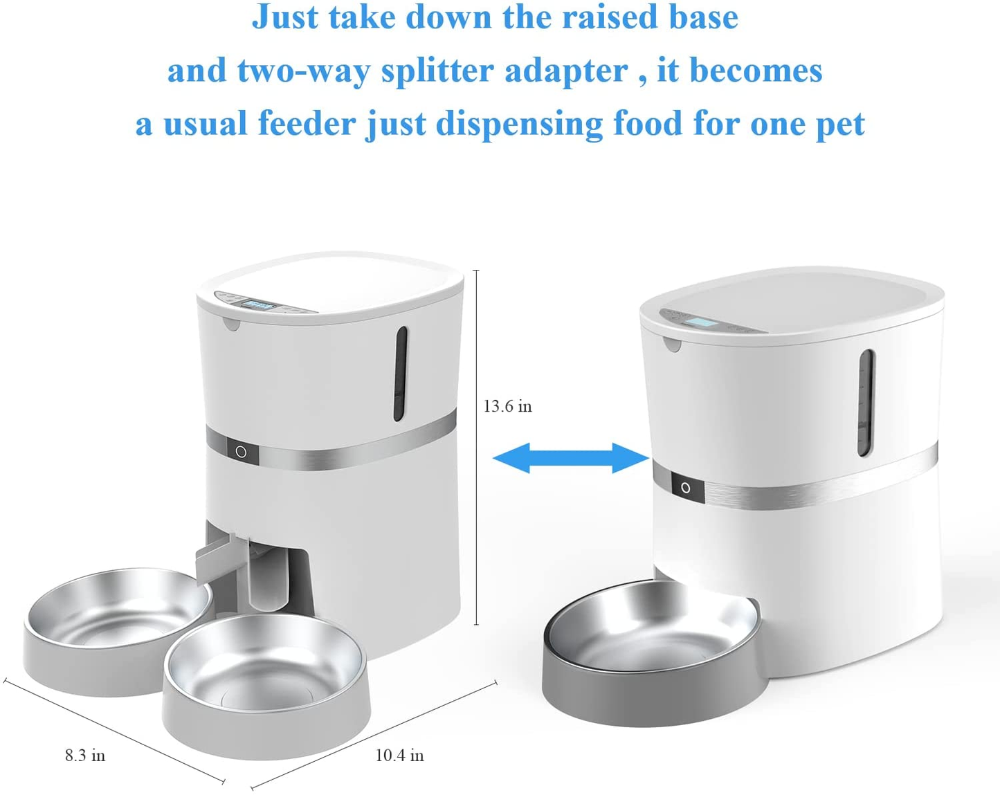 Pet food dispenser