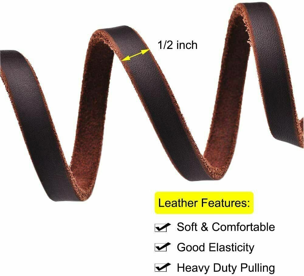 Pet collar with resistant buckle, Size M (Color: Brown)