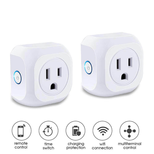 Plug with remote control and timer (2 pack)