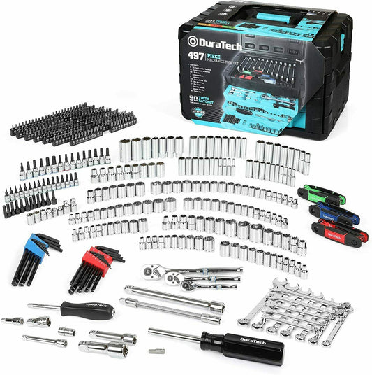 497 Piece Metric Socket & Ratchet Mechanics Tool Set