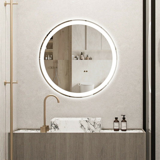 32 Inch Round LED Lighted Wall Mirror