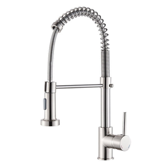 Kitchen faucet with pull-out sprayer