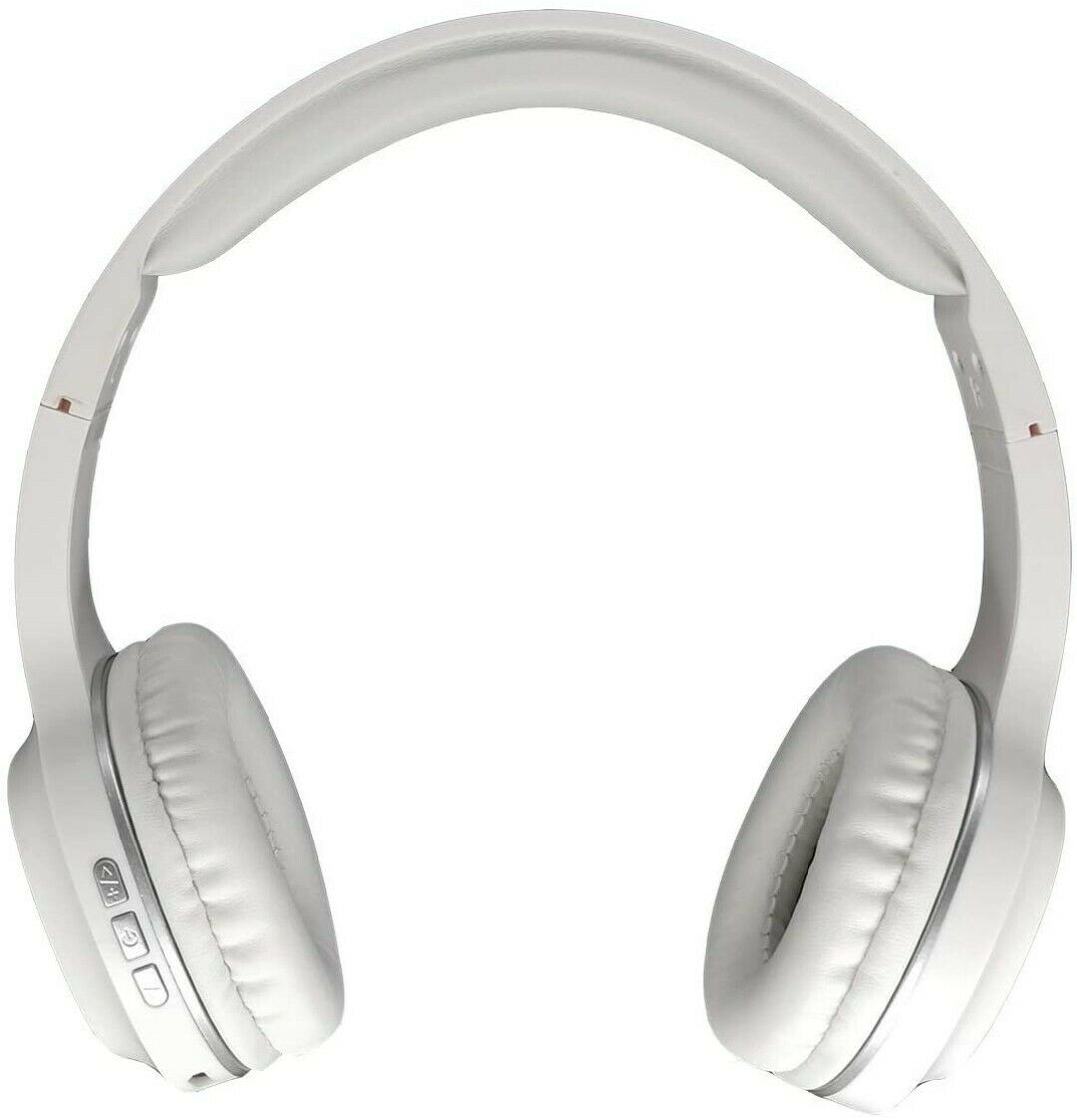 Wireless headphones with built-in microphone, Colour: White