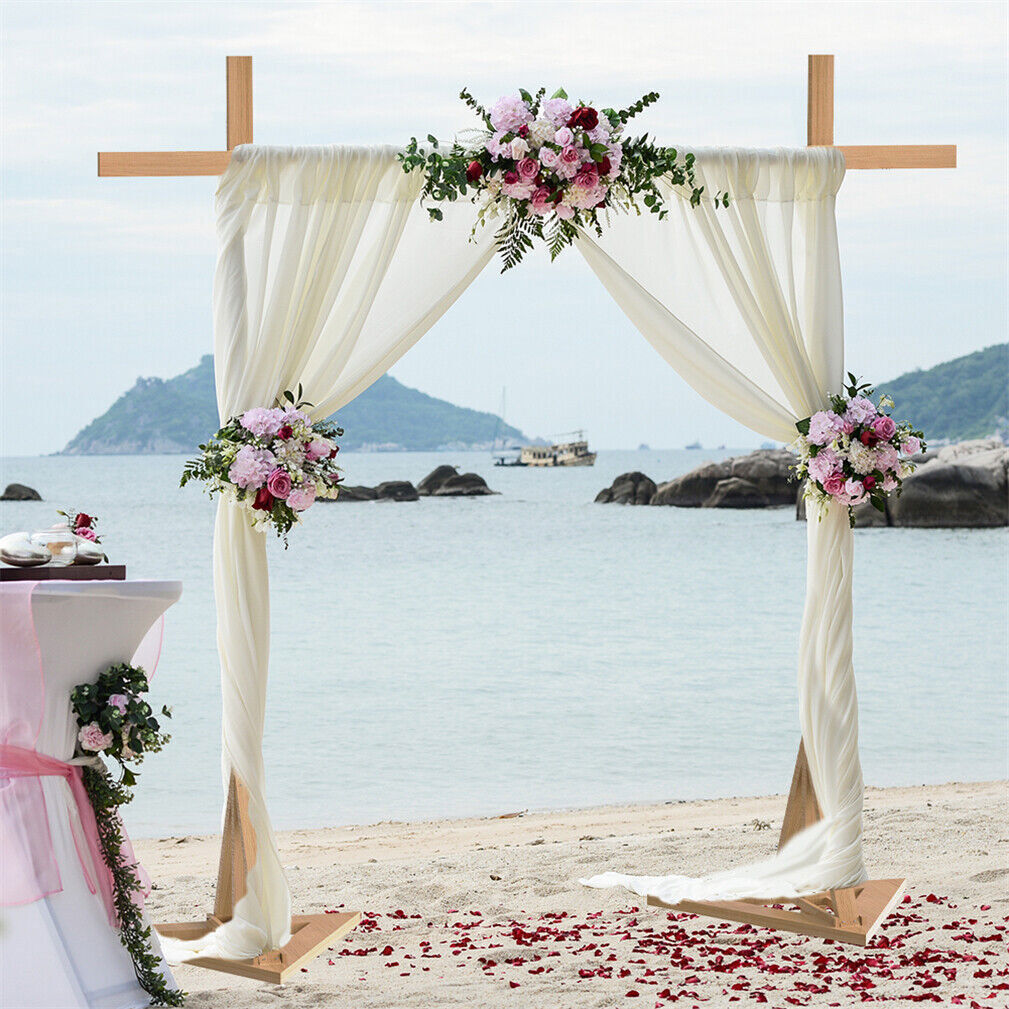 10 foot wooden arch for ceremony