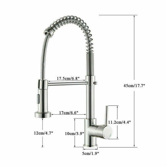 Kitchen faucet with pull-out sprayer