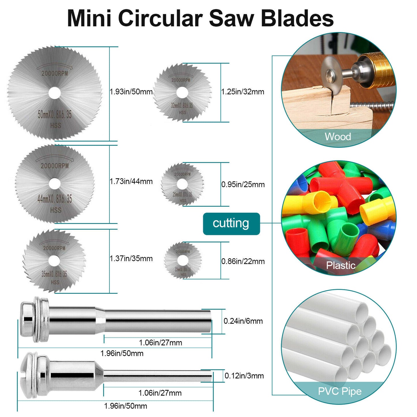 60 diamond cutting wheels for rotary tool