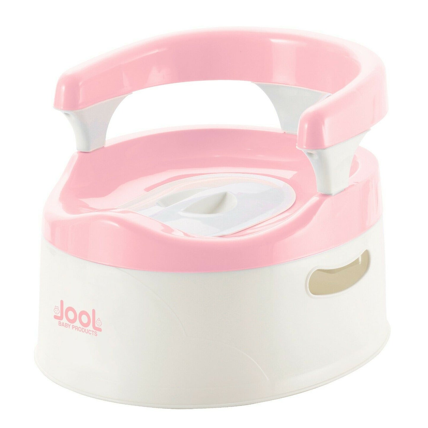 Potty Training Chair with Handles and Splash Guard (Aqua)