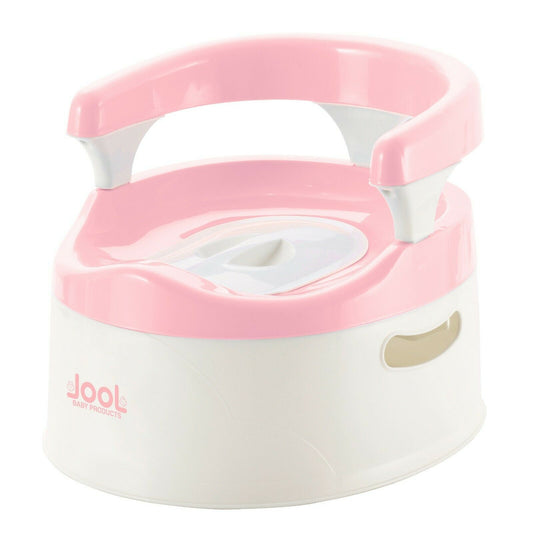 Potty Training Chair with Handles and Splash Guard (Aqua)