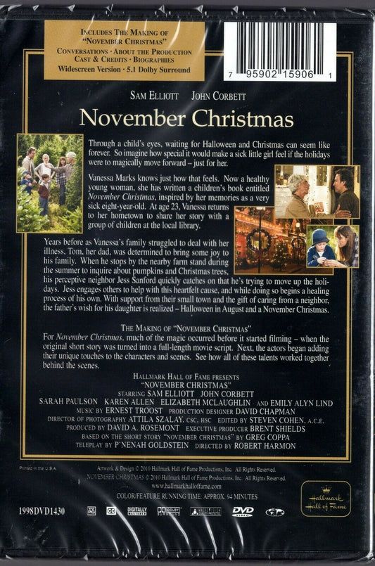 November Christmas, DVD