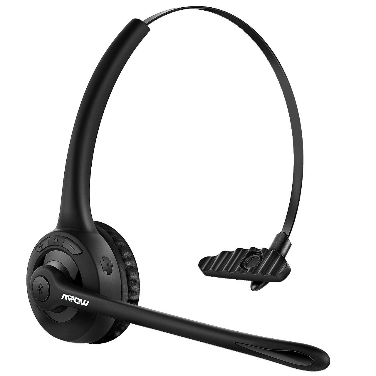 Bluetooth headphones, with noise cancellation, Colour: Black