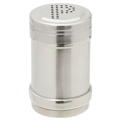 2 oz metal salt and pepper shaker set, 2 x 3 inches