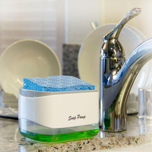 2 in 1 soap dispenser