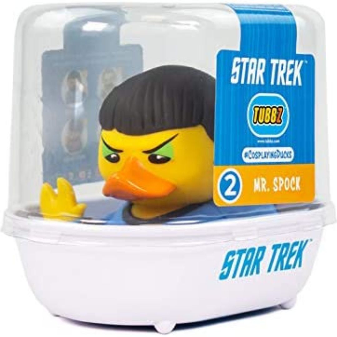 Trek Spock Collectible Rubber Duck Figurine, Color: Spock